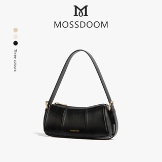 MOSSDOOM Greta Bag Túi đeo vai hình trụ nhỏ giải trí cổ điển cao cấp thu đông