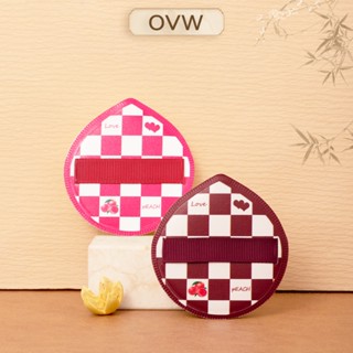 【OVW Bông Phấn Trang Điểm Ướt Và Khô Bằng Cotton Thân Thiện Với Da Kèm Mút Trang Điểm Mini