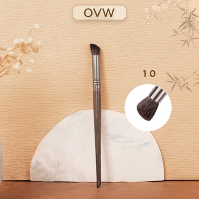 【OVW】Bàn chải trang điểm phấn mắt góc OVW Bàn chải khuếch tán đa chức năng Bàn chải bút chì XQ10