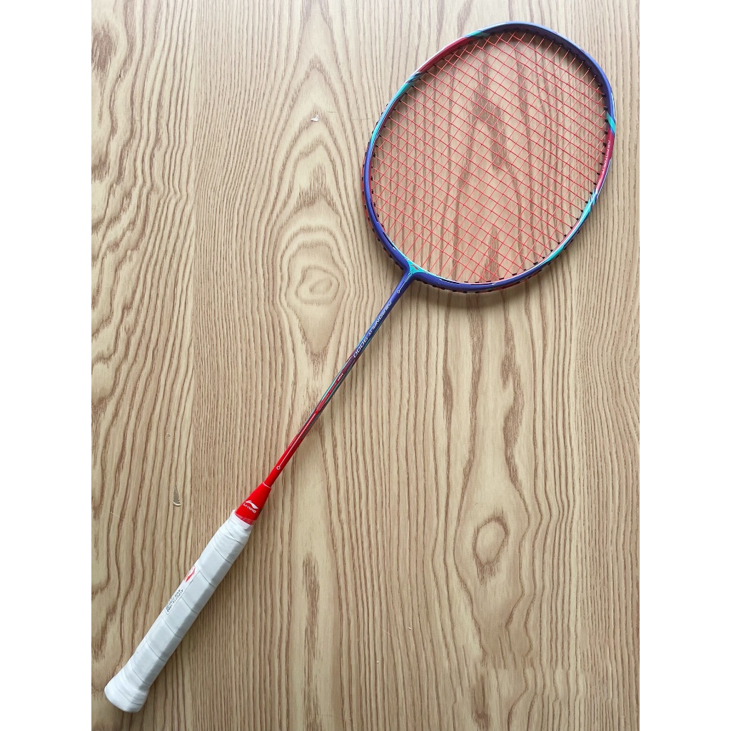 【Ready Stock】Li Ning AERONAUT 9000C Vợt cầu lông carbon đầy đủ đặc biệt cho cuộc thi Zheng Si Wei 4U