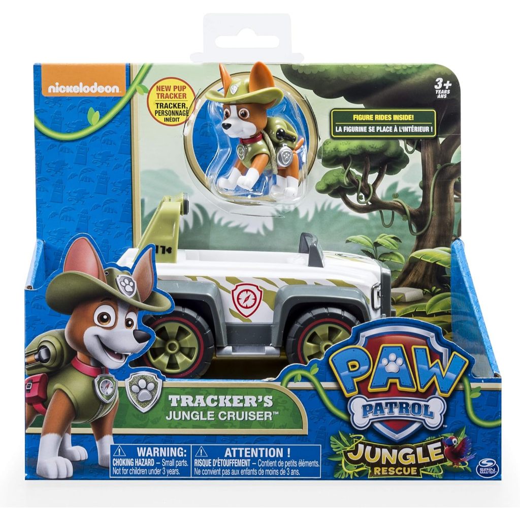 Paw Patrol Jungle Rescue Tracker Xe & Hình