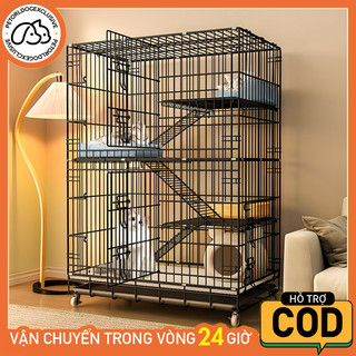  ⭐Lồng Mèo Gấp Gọn Được⭐Quây Chuồng Mèo Lồng Nuôi Mèo Chuồng Mèo Giá Rẻ Chuồng Chó Mèo Lồng Chó Mèo Chuồng Nuôi Mèo Phù Hợp Cho Nhiều Loại Thú Cưng Chuồng Mèo Gấp Gọn BIGSIZE Có Bánh Xe Gấp Gọn Lồng Chuồng Chó Mèo Giá Rẻ Tặng Khay Giá Rẻ 