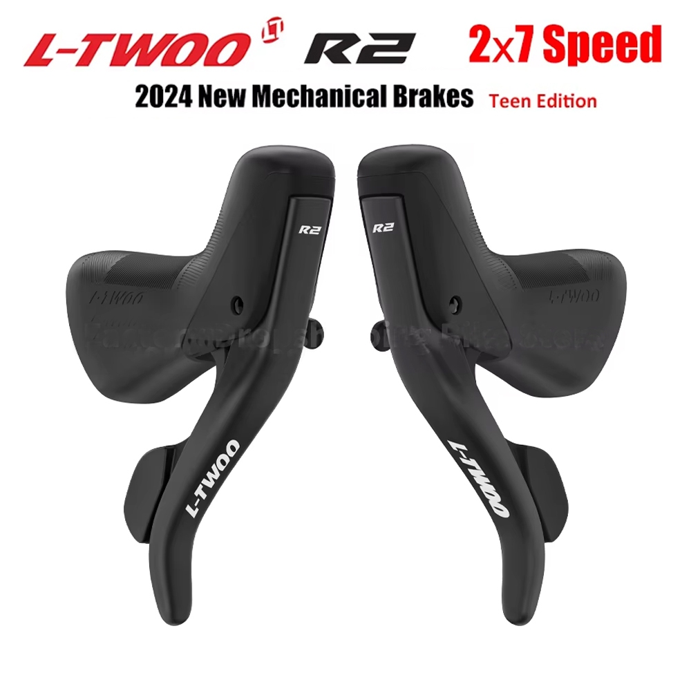 Ltwoo Mới R2 Xe Đạp Đường Bộ Teen Phiên Bản Sang Số 2x7 Tốc Độ Cơ Phanh Kép Điều Khiển Nhôm Chính Hã