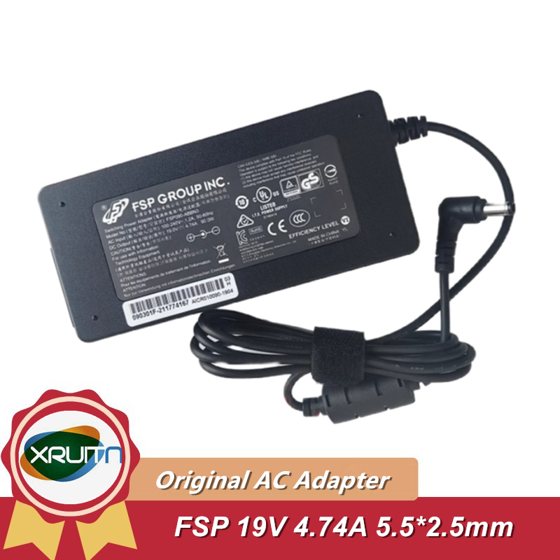 FSP FSP090-ABBN3 AC Chuyển Đổi Nguồn Điện 19V 4.74A Sạc 90W Laptop Nguồn Điện ​FSP090-ABBN2 ​FSP090-
