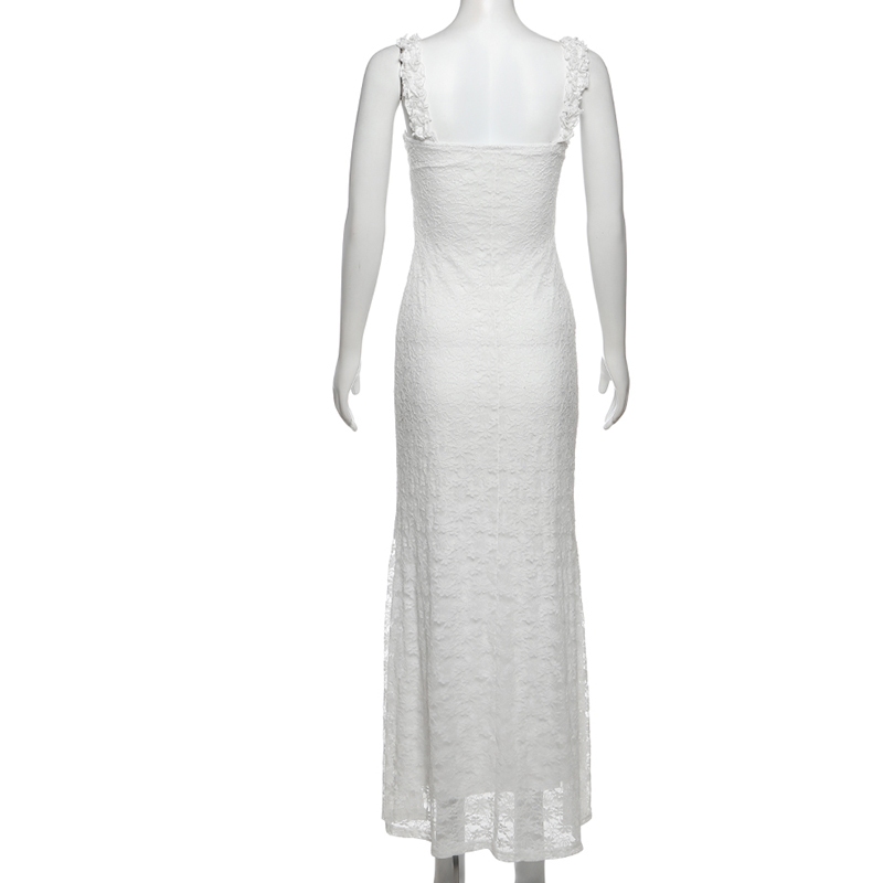 Klalien Rud Jacquard Đầm Nữ Slash Cổ Lưng Không Tay Thanh Lịch Sinh Nhật Áo Choàng Xu Hướng Sang Trọng Dài Bodycon | BigBuy360 - bigbuy360.vn