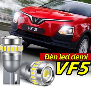 TUFFOO 1 cặp (2 đơn vị) VF5 Bóng Đèn Led Demi T10/W5W - Trắng / Xanh băng/Đỏ/Vàng/Hồng/Xanh chanh