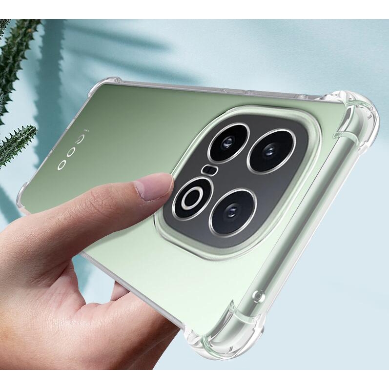 Iqoo 13 5G iqoo13 iqoo13 Ốp điện thoại Trong Suốt Silicon Chống Sốc Trong Suốt Túi Khí Bảo Vệ Camera