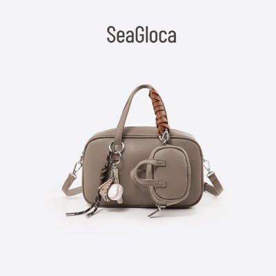 Seagloca Mới Vintage Boston Túi Xách Đơn Giản Đi Lại Túi Quà Tặng Cao Cấp Cho Nữ 2419