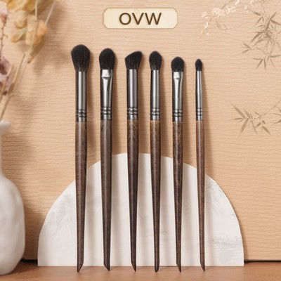 【OVW】Set 6 cọ trang điểm mắt  XQ7810111219 chất liệu lông dê chuyên nghiệp