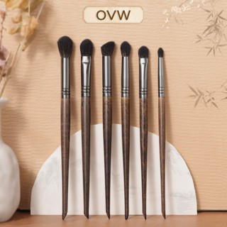 【OVW Set 6 cọ trang điểm mắt  XQ7810111219 chất liệu lông dê chuyên nghiệp