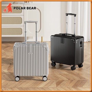 Hành lý cầm tay 18 inch Di động Hành lý nội trú nhỏ 4 bánh ABS Vali