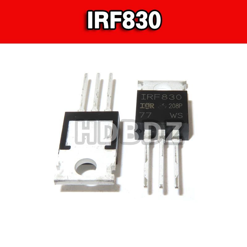 5 Chiếc IRF830 IRF830PBF TO220 MOS Trường Hiệu Ứng Ống Triode 4.5A 500V IC