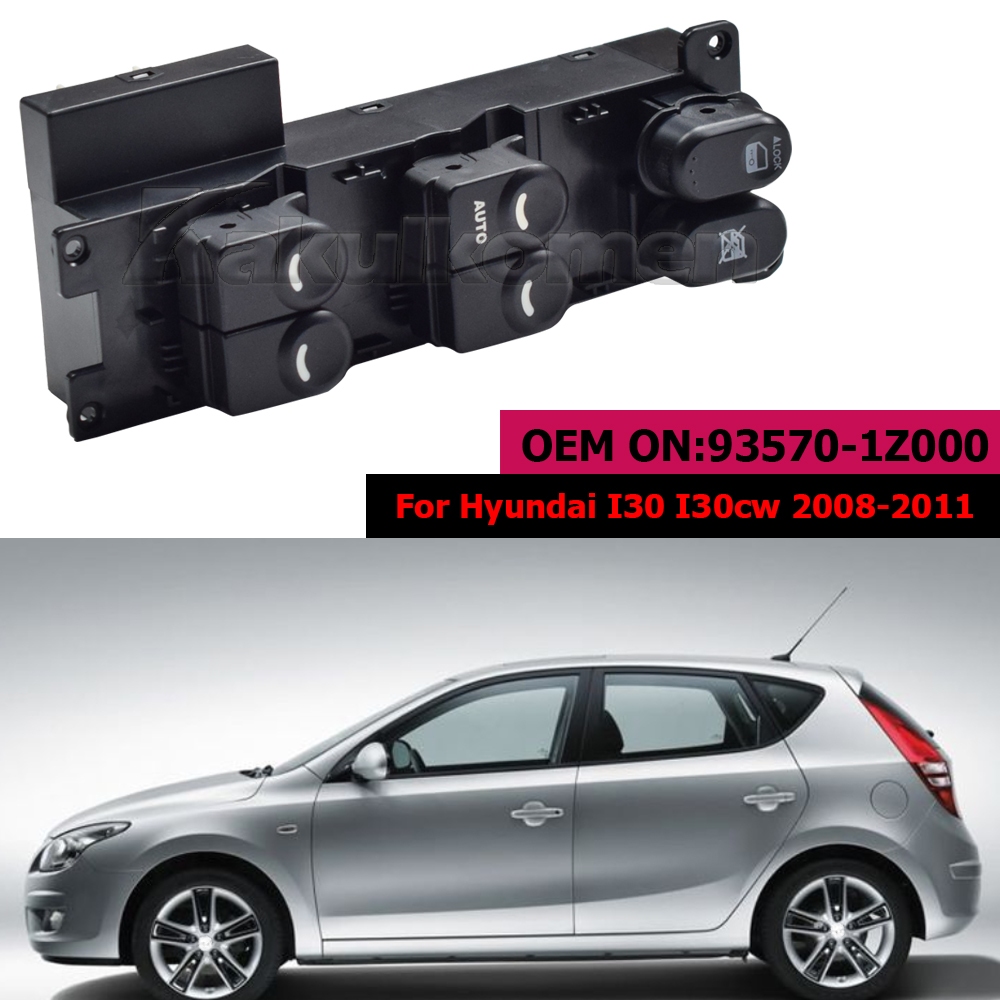 Công Tắc Điều Khiển Cửa Sổ Chính Điện 93570-1Z000 16 Chân Thích Hợp Cho Xe Hyundai I30 I30cw 2008 20