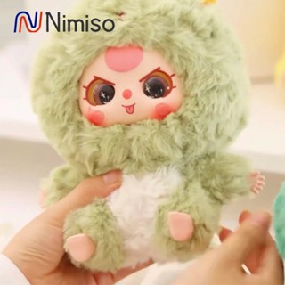 bé ba Quà tặng Baby three Bé ba tuổi hộp mù 12 con giáp baby three v2 blind box Dòng sản phẩm sang trọng Búp bê dễ thương sáng