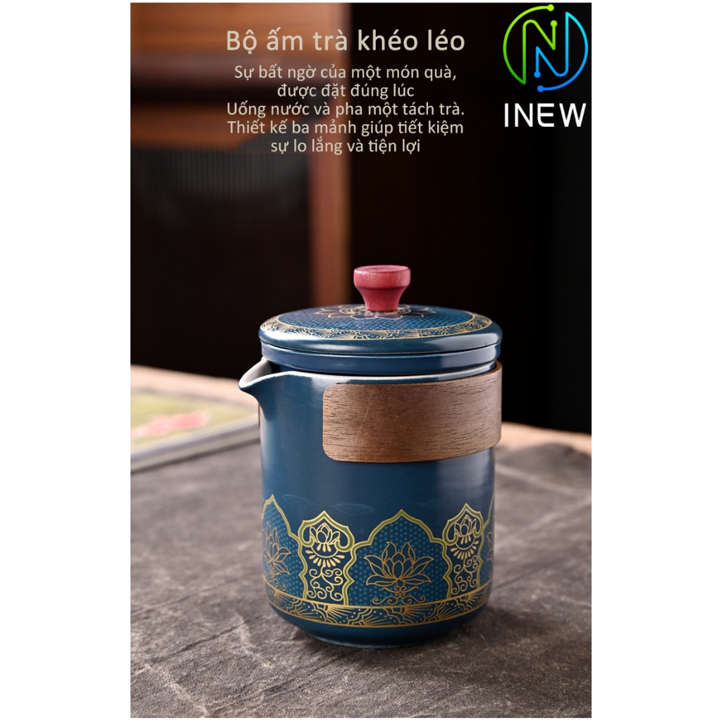 Bộ Ấm Chén Trà Du Lịch Tiện Lợi Dễ Sử Dụng | BigBuy360 - bigbuy360.vn