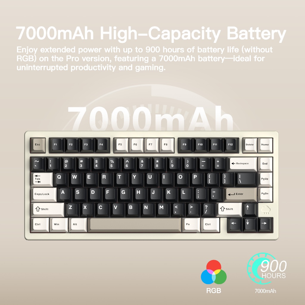 [Sẵn sàng] Bàn phím cơ WOBKEY Rainy75 Nhôm HMX / JWK có âm thanh cao cấp, có dây, | BigBuy360 - bigbuy360.vn