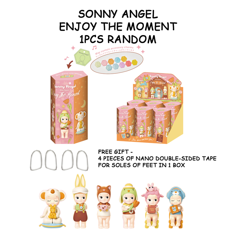 1 chiếc ngẫu nhiên Sonny Angel mini figure Enjoy The Moment Series Đồ trang trí máy tính để bàn di đ