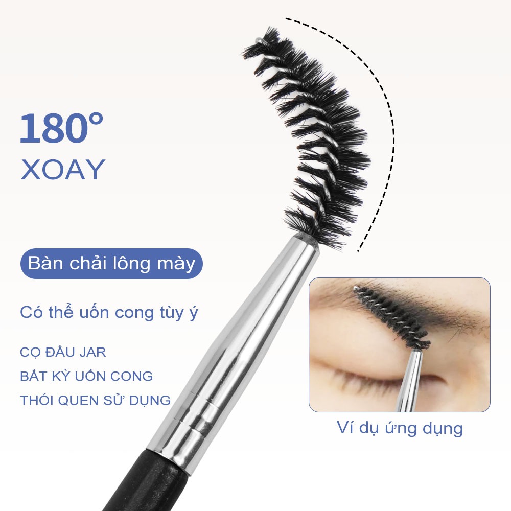 MAANGE Bộ 20 cọ trang điểm chuyên nghiệp kèm túi đựng da 170g tiện lợi 5748 | BigBuy360 - bigbuy360.vn