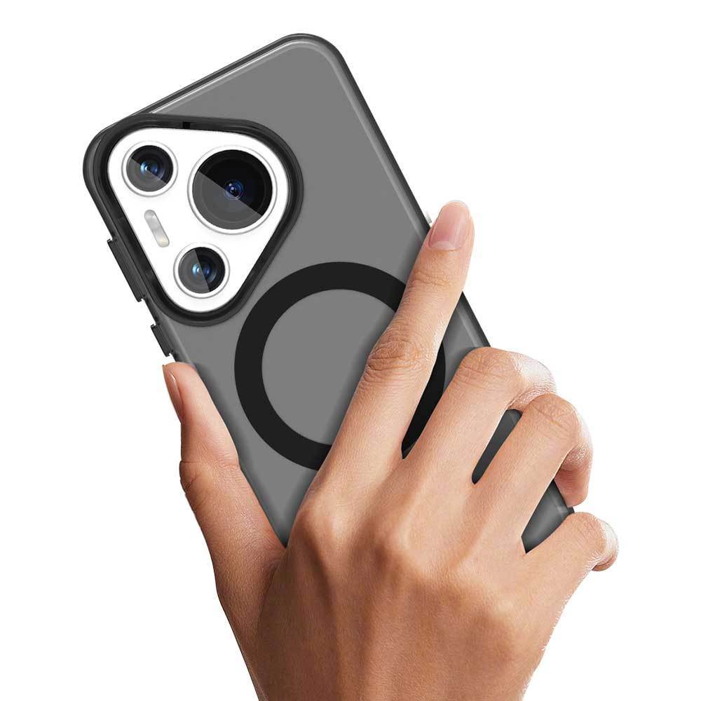 Ốp điện thoại từ tính sạc không dây Acrylic cứng Huawei Pura 80 Pro Ultra Pura 70 Pro Ultra Pura70 P