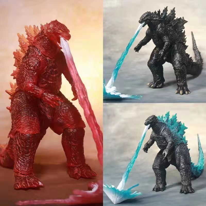 NECA Godzilla Nhân Vật Hành Động HỒNG ĐỎ ĐEN XANH 2024 Mới Godzilla Trang Trí Mô Hình Búp Bê