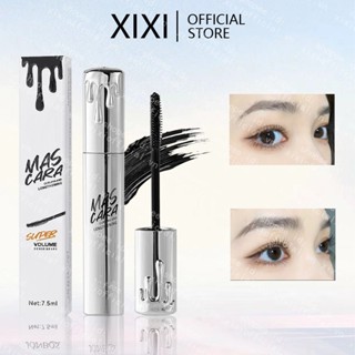 Xixi 4D Sóng Dày Lông Mi Mascara Trang Điểm Dài Chống Thấm Nước Cho Nối Mi Màu Đen Kéo Dài Không Nở Nhanh Khô Trang Điểm NO.J106