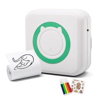 Máy in nhiệt cầm tay Mini Máy in di động Máy in ảnh Điện thoại gia đình Máy in Mini Máy in ảnh