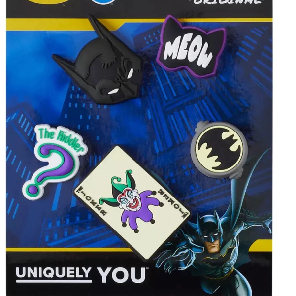 Set 5 Móc Khóa Giày cross Batman Tiện Dụng