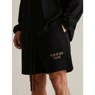 Quần short FOG mới Essentials FALL24 quần rộng rãi năm phần tư FEAR OF GOD