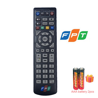 Chính hãng remote điều khiển đầu thu FPT Play BOX kèm Pin2pcs