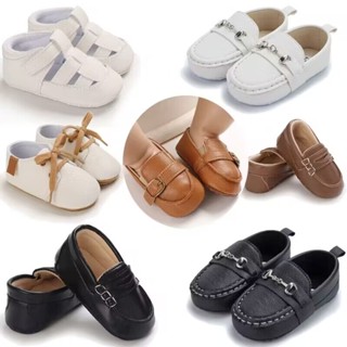 Giày trẻ sơ sinh cho bé sơ sinh thêu cá sấu cho bé gái thời trang bé trai chống trượt Spo