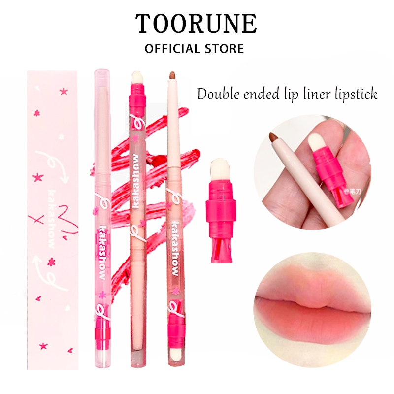 Kakashow  Son môi đường viền Plumping Chống thấm nước Son môi lâu trôi Sơn lót môi Trang điểm môi