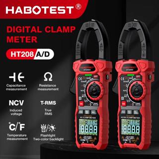 Habotest HT208D Kẹp Đồng Hồ 1000A True RMS Kỹ Thuật Số Kẹp Đồng Hồ Đo Nhiệt Độ Ohm Hz Teste
