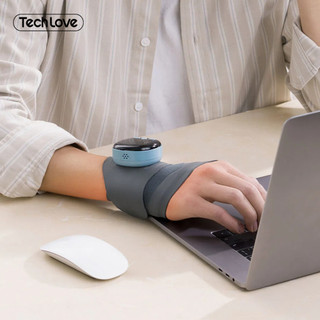 Tech Love EMS Cổ Tay Nẹp, Nén Tay Ống Cổ Hỗ Trợ Cổ Làm Nóng Nẹp Và Giảm Đau Tay, Nén Nóng Cổ Làm Nóng Nẹp Máy Mát Xa