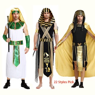 Trang Phục Nam Nữ Cổ Ai Cập Quần Áo Người Lớn Halloween Đảng Cosplay Ai Cập Nữ Hoàng Cleopatra Pharaoh Tutankhamun