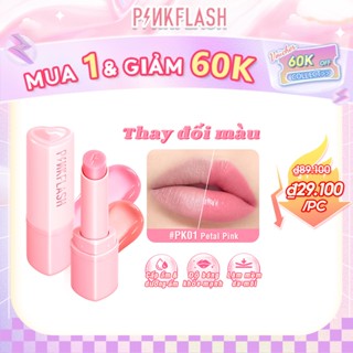 Pinkflash #ColorMagic Thay Đổi Màu Sắc Khỏe Mạnh Bóng Son Dưỡng Ẩm Shine Hydrate Nuôi Dưỡng Lâu Dài Chống Thấm Nước Không Dính Không Mỡ Son Tint