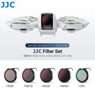 JJC ND & CPL ND Filter cho máy bay không người lái DJI NEO, Kính Lọc ND/ UV/ CPL Bộ lọc ống kính máy bay không người lái giảm mật độ trung tính ND8 ND16 ND32 ND64 CPL