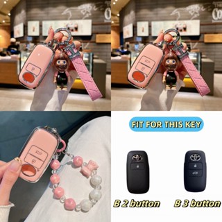  Ốp Chìa Khóa Xe Toyota Raize Yaris Cross Veloz Avanza Wigo 2022-2024 Bọc Chìa Khoá Toyota 