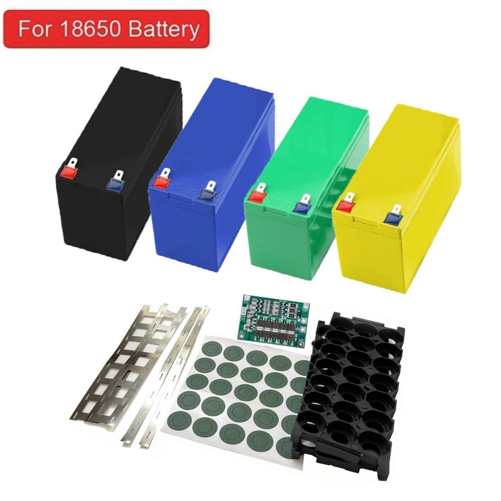 Hộp pin lắp ráp 12V DIY 18650 Hộp lưu trữ pin Lithium cho máy phun xe máy Thay thế pin axit chì -Bat