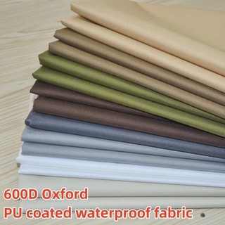 600D oxford vải PU tráng chống thấm nước che nắng lều vải