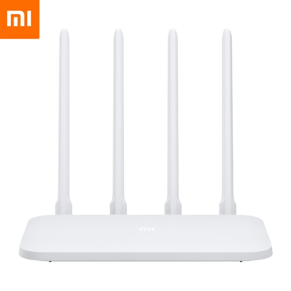 Bộ định tuyến Xiaomi Mi WIFI 4C Roteador APP Control 64 RAM 2.4G 300Mbps 4 Ăng-ten Router Repeater
