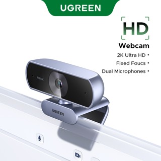 Ugreen USB webcam 2K HD Mini webcam Cho Laptop Máy Tính Web Camera Micro Kép Cho Youtube Zoom Gọi Video 2K USB webcam