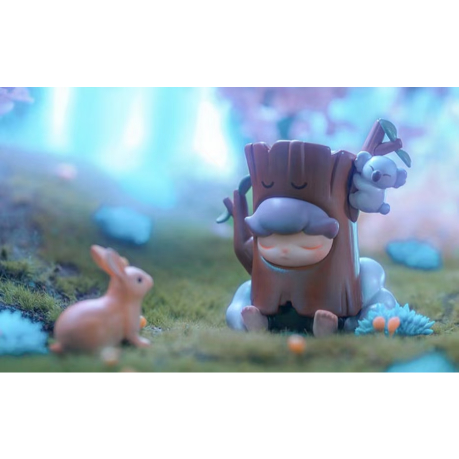 P POPMART POPMART DIMOO Rừng Đêm Series Búp Bê Trang Trí Quà Tặng Sáng Tạo