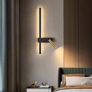  Đèn Treo Tường Dài Đơn Giản Có Công Tắc Led Spotlight Đèn Gắn Tường Đầu Giường Trang Trí Phòng Ngủ Phòng Khách Hành Lang 