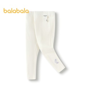 Balabala Quần Áo Trẻ Em Quần Legging Trẻ Em Bé Gái 2024 Mới Thu Đông Quần Dài Đơn Giản Hợp Thời Trang