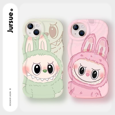 ?p l?ng JURSUE hoạt hình cặp đôi dễ thương đẹp ngộ nghĩnh mềm  iPhone 17 16 15 14 13 12 11 Pro Max SE 2020 X XR XS ip 8 7 Plus kute H5287Q