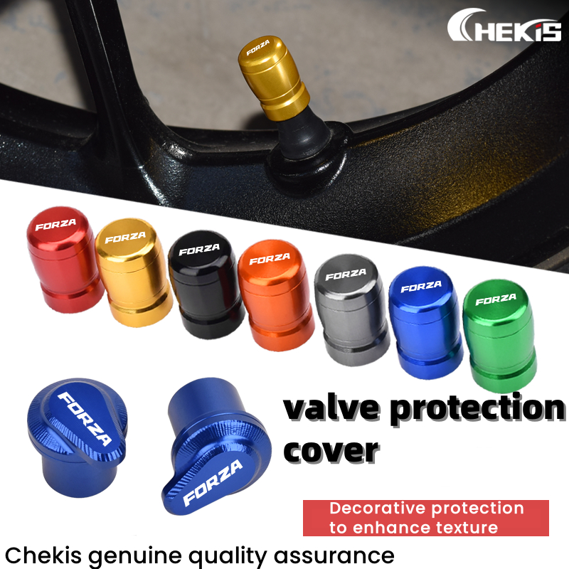 Chekis cho HONDA FORZA350 FORZA300 FORZA 250 300 350 NSS250 Nắp van lốp sửa đổi có vỏ trang trí hợp 