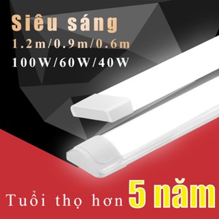 CHUANGYANG Led Bán Nguyệt đèn led dài Siêu sáng 20W 30W 40W 60W 100W 1.2m Phòng khách văn phòng cửa hàng bóng đèn dài 0.9m 60cm