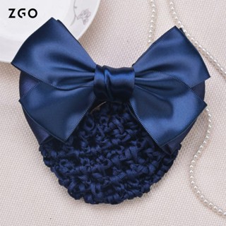 ZGO Nữ Tóc Giáo Hoàng Nơ Tóc Bun Chuyên Nghiệp Bồi Bàn Tiếp Viên Hàng Không Mới Mũ 0020