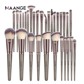 MAANGE Bộ 30 cọ trang điểm làm đẹp chuyên nghiệp kèm túi nhung cao cấp 51477