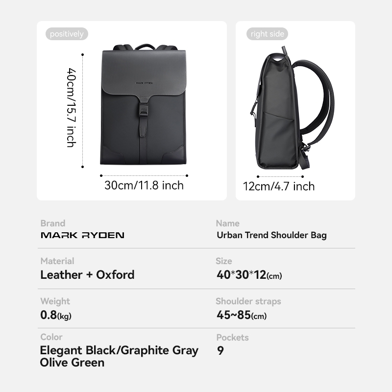 Balo nam siêu nhẹ MARK RYDEN (15.6 ") | BigBuy360 - bigbuy360.vn